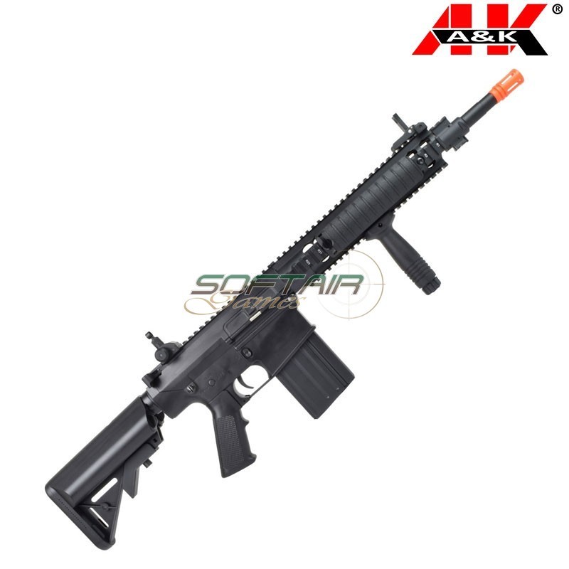Fucile elettrico SR25 Full Metal BLACK A&K (aek-sr25k)