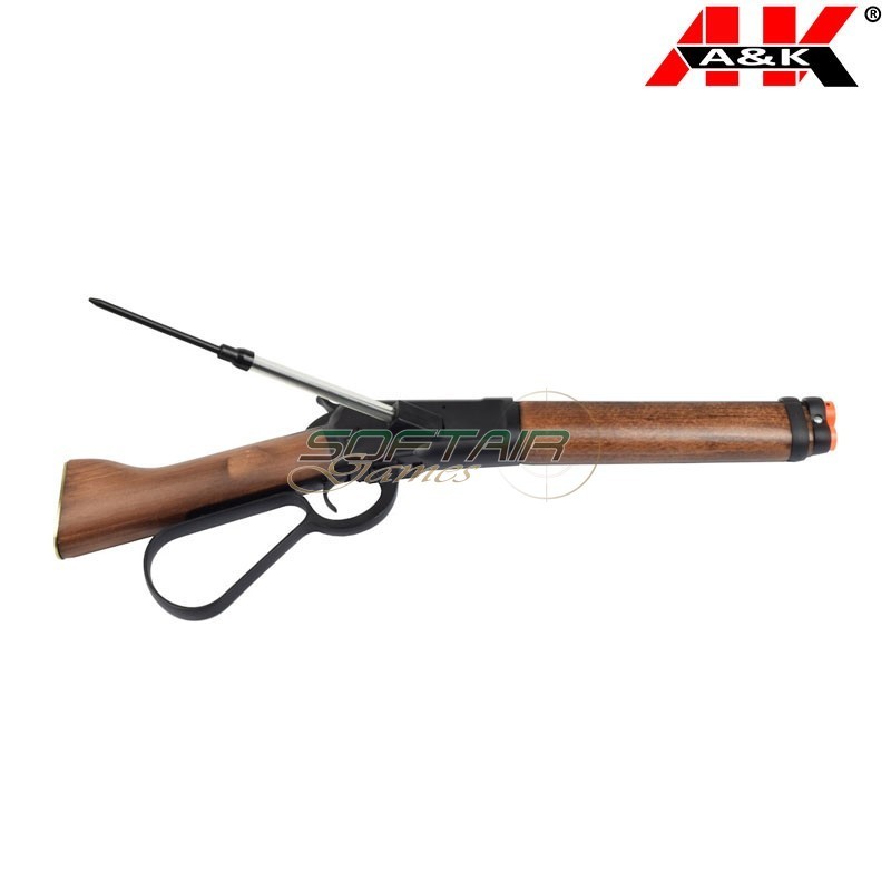 Gas rifle Winchester M1873 Real Wood A&K (1873S)