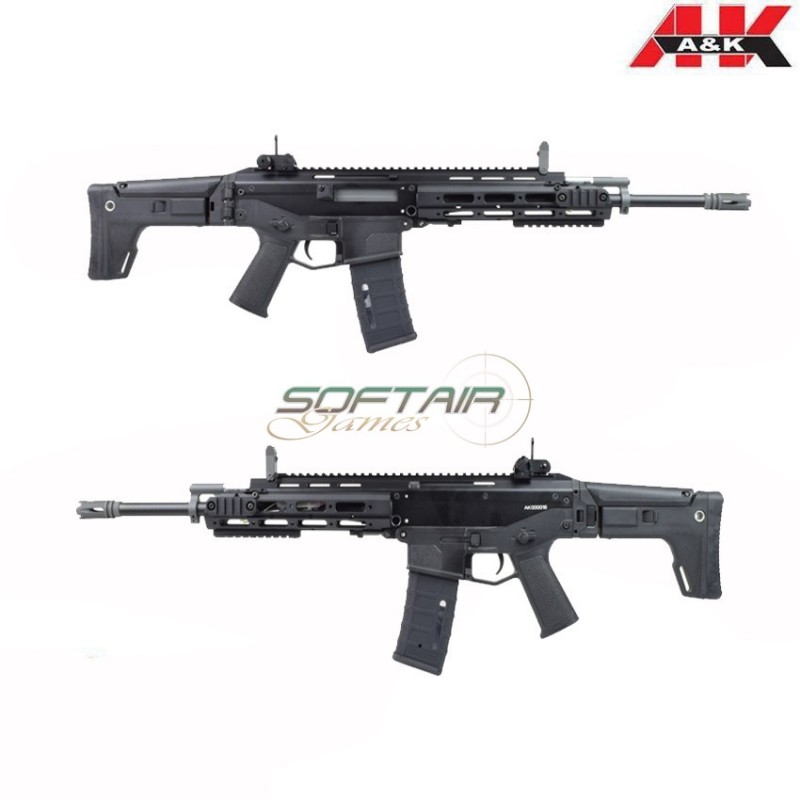A&K Electric Rifle Msd-Acr Black (Ak-Msd-Acr-B)