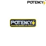 Patch 3D PVC Potency® (PTY-PATCH)