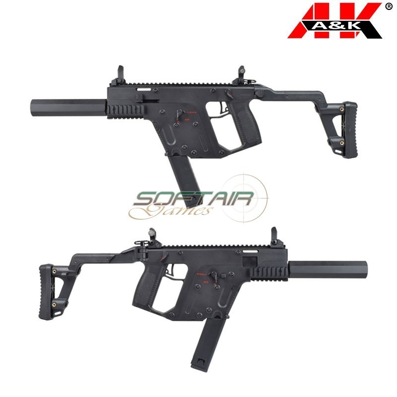 Electric Rifle Kriss Vector Mod 1 BLACK A&K (KV-MOD1)