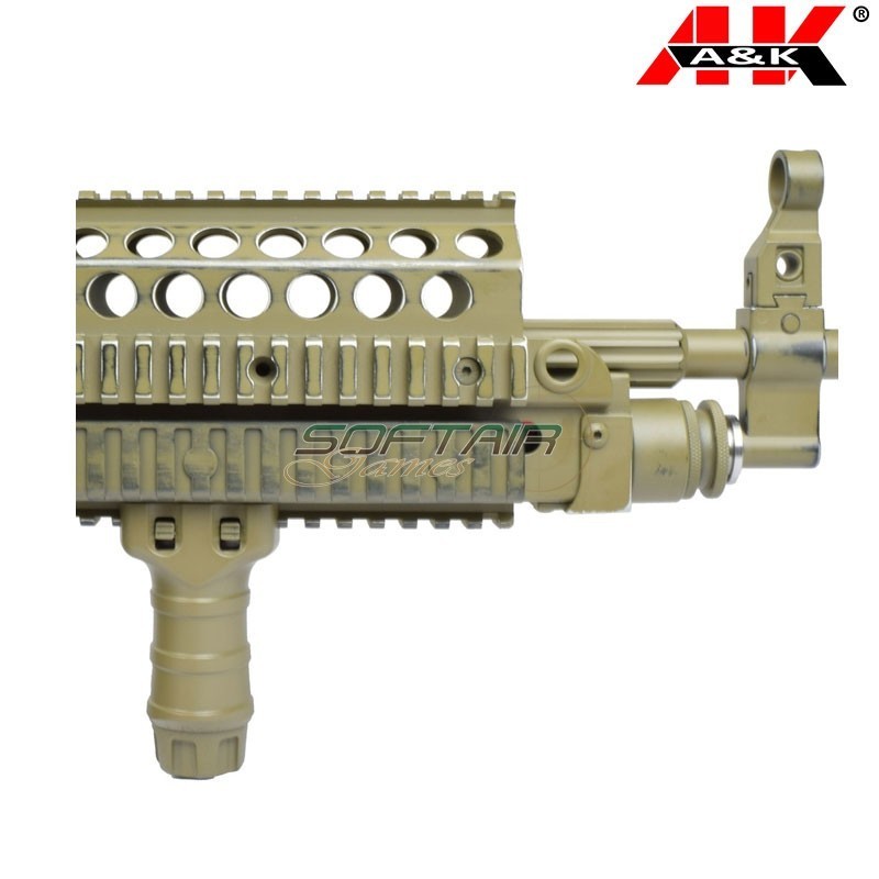 Fucile Elettrico MK46 EVO Battle Worn Dark Eart A&K (mk46bwt)