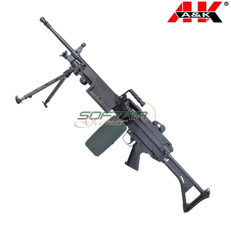 Electric Rifle M249-MK1 Polymer Version BLACK A&K (m249-mk1p)