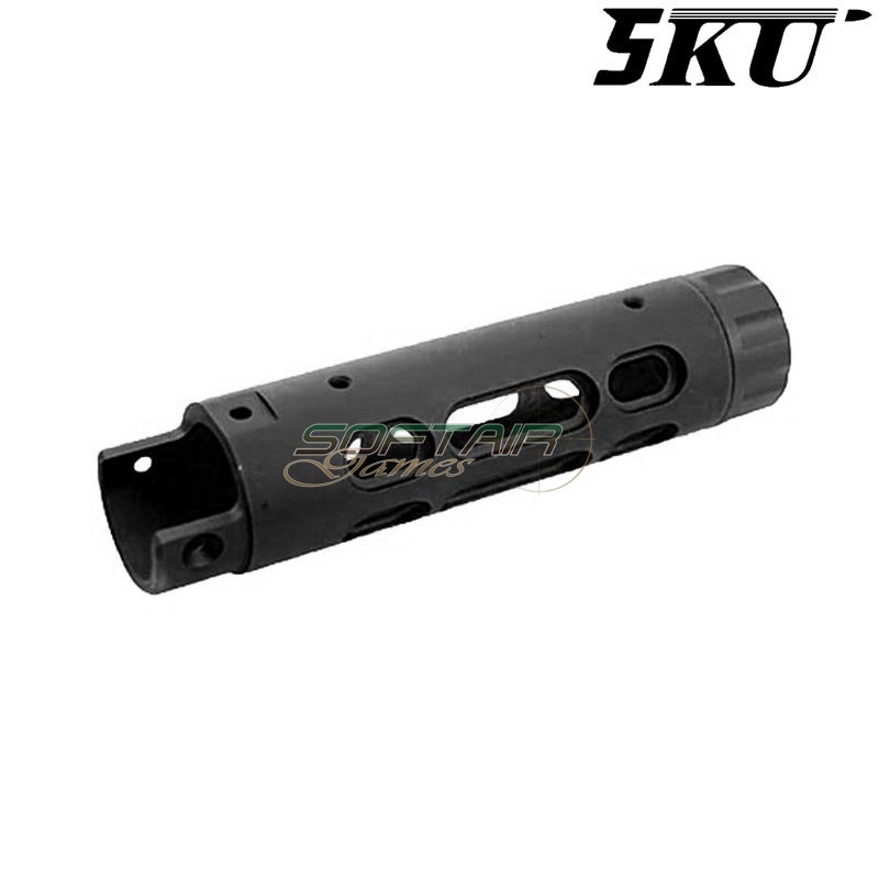 Outer Barrel BLACK Type B for AAP-01 pistol 5KU (5ku-abaap-008-bk)