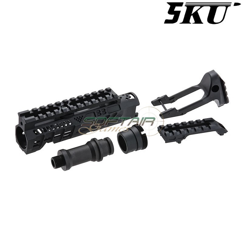 Carbine Kit Type-B BLACK for AAP-01 5KU (5ku-abaap-019-bk)