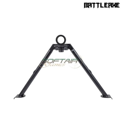 Foldable and extensible bipod for m249 series BLACK BATTLEAXE (01-6a)