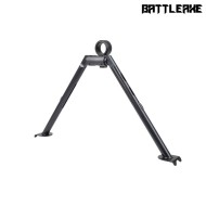 Foldable and extensible bipod for m249 series BLACK BATTLEAXE (01-6a)
