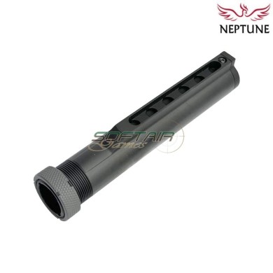 Tubo calcio in metallo BLACK per M4 AEG Neptune (nte-132-bk)