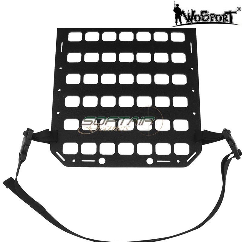 Tactical storage plate 12.2 x 21 inch WOSPORT (wo-mp03)