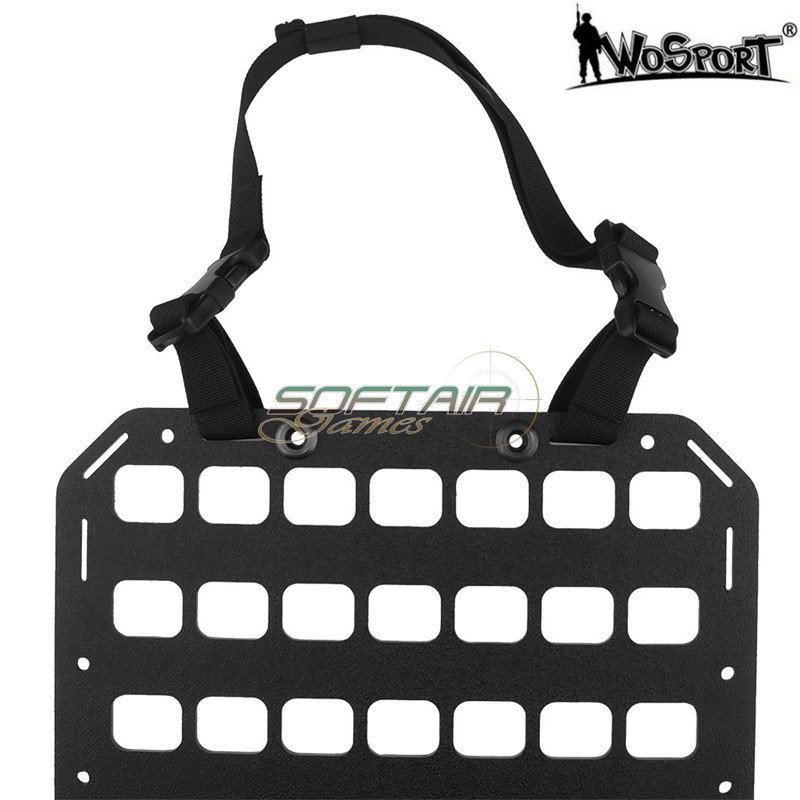 Tactical storage plate 12.2 x 21 inch WOSPORT (wo-mp03)
