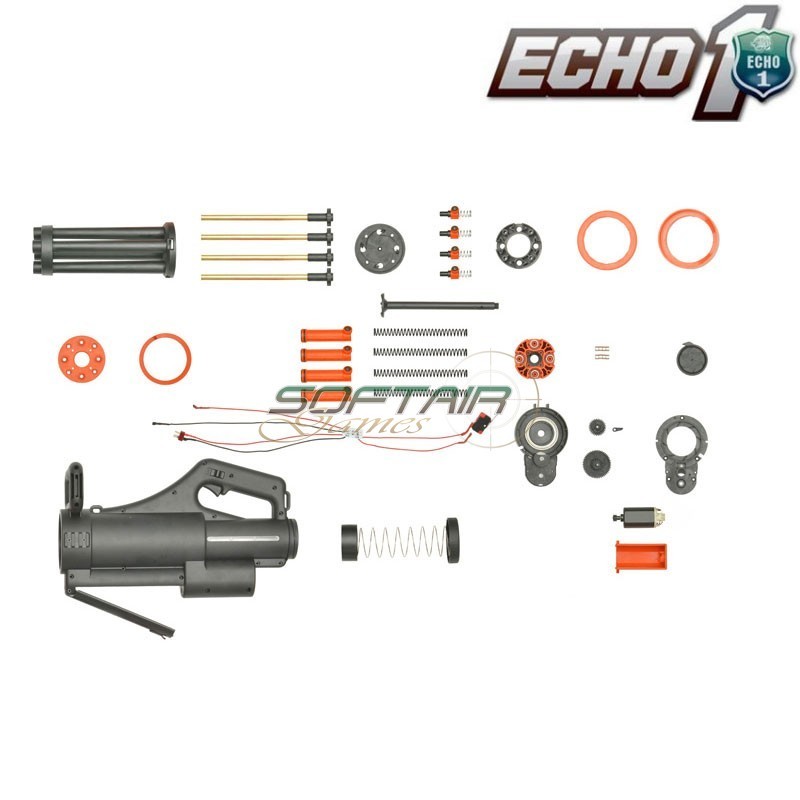 Rotary Minigun WE23-SLBB Style Sportsline Replica ECHO1(we23-slbb)