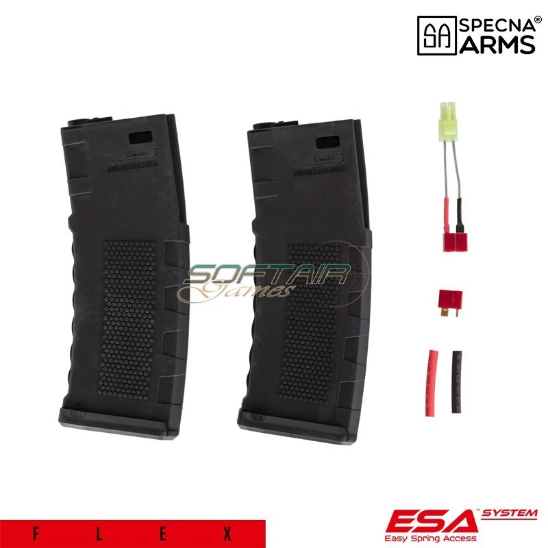 Fucile elettrico SA-F20 FLEX™ ETU™ LC style BLACK specna arms® (spe-01-040802)