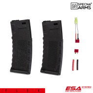 Electric rifle SA-F20 FLEX™ ETU™ LC style BLACK specna arms® (spe-01-040802)