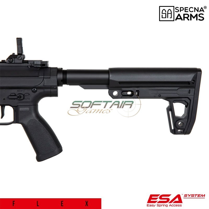Fucile elettrico SA-F20 FLEX™ ETU™ LC style BLACK specna arms® (spe-01-040802)