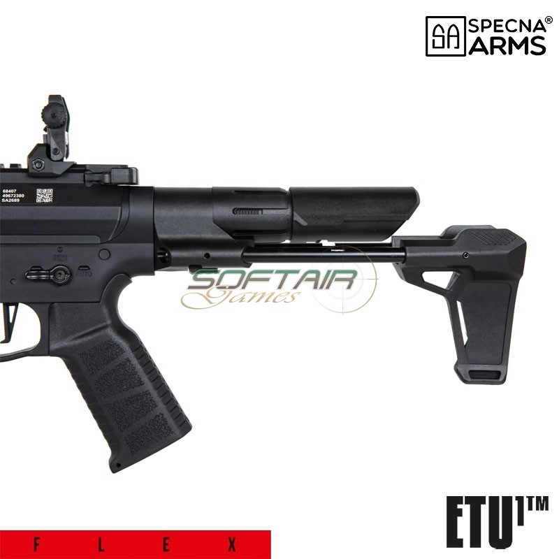 Fucile elettrico SA-FX10 FLEX™ ETU1™ High Speed 30rps BLACK Specna Arms® (spe-01-039600)