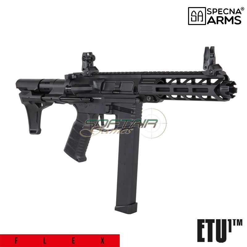 Fucile elettrico SA-FX10 FLEX™ ETU1™ High Speed 30rps BLACK Specna Arms® (spe-01-039600)