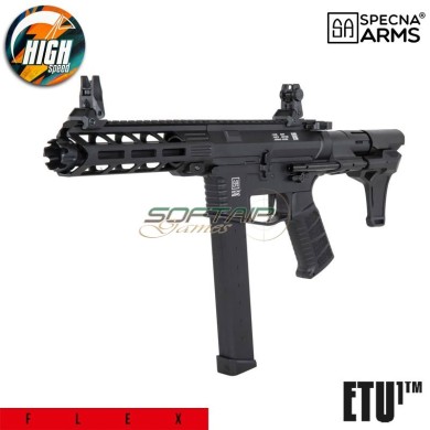 Electric rifle SA-FX10 FLEX™ ETU1™ High Speed 30rps BLACK Specna Arms® (spe-01-039600)