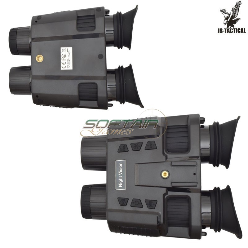 Visore Notturno Binoculare zoom Digitale 1x-8x lenti 25mm JS-Tactical (js-nv1)