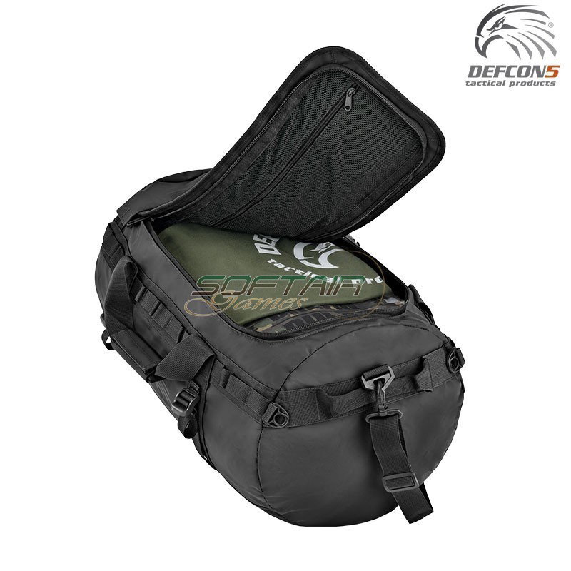 Duffle Bag PVC 55L BLACK Defcon 5 (d5-5519-bk)