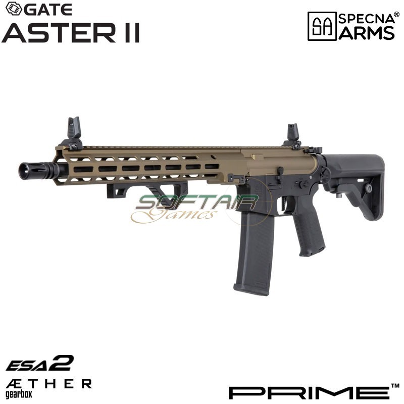 Fucile elettrico SA-P22 Prime™ Aster II ETU - Motore Brushless CHAOS BRONZE Specna Arms® (spe-01-043645)