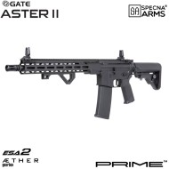 Electric rifle SA-P22 Prime™ Aster II ETU - Brushless Motor BLACK Specna Arms® (spe-01-043644)