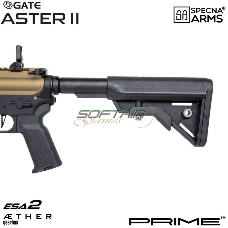 Electric rifle SA-P21 Prime™ Aster II ETU - Brushless Motor CHAOS BRONZE Specna Arms® (spe-01-043643)