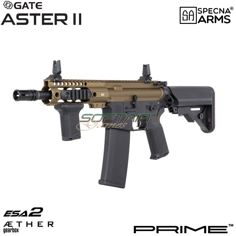 Electric rifle SA-P21 Prime™ Aster II ETU - Brushless Motor CHAOS BRONZE Specna Arms® (spe-01-043643)