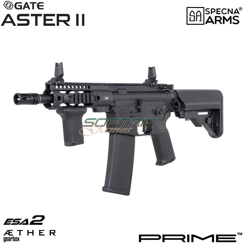 Fucile elettrico SA-P21 Prime™ Aster II ETU - Motore Brushless BLACK Specna Arms® (spe-01-043642)