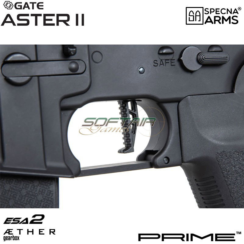 Fucile elettrico SA-P20 Prime™ Aster II ETU - Motore Brushless BLACK Specna Arms® (spe-01-043640)