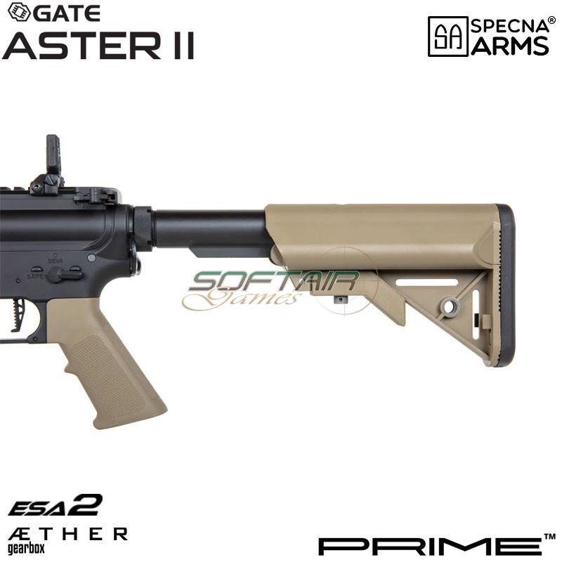 Fucile elettrico MK18 Daniel Defense® SA-P19 Prime™ Aster II ETU - Motore Brushless CHAOS BRONZE Specna Arms® (spe-01-043638)