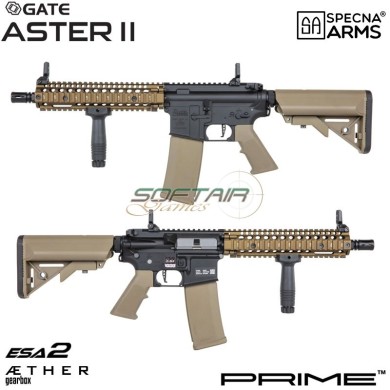 Fucile elettrico MK18 Daniel Defense® SA-P19 Prime™ Aster II ETU - Motore Brushless CHAOS BRONZE Specna Arms® (spe-01-043638)