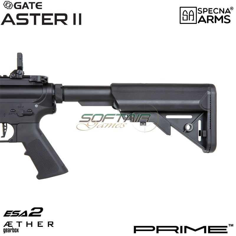 Fucile elettrico MK18 Daniel Defense® SA-P26 Prime™ Aster II ETU - Motore Brushless BLACK Specna Arms® (spe-01-043652)