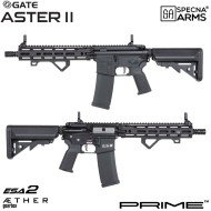 Fucile elettrico Daniel Defense® RIS III SA-P27 Prime™ Aster II ETU - Motore Brushless BLACK Specna Arms® (spe-01-043654)
