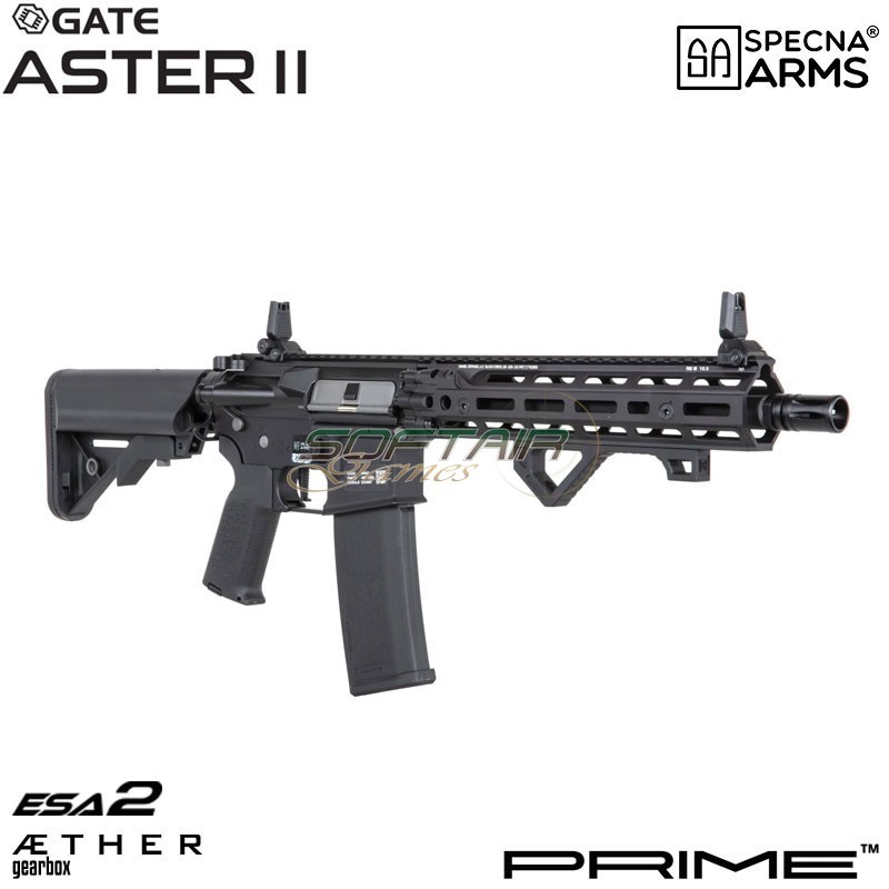 Electric rifle Daniel Defense® RIS III SA-P27 Prime™ Aster II ETU - Brushless Motor BLACK Specna Arms® (spe-01-043654)
