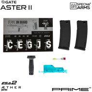 Fucile elettrico Daniel Defense® RIS III SA-P27 Prime™ Aster II ETU - Motore Brushless GREY Specna Arms® (spe-01-043656)