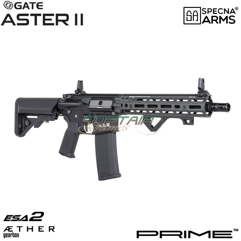 Fucile elettrico Daniel Defense® RIS III SA-P27 Prime™ Aster II ETU - Motore Brushless GREY Specna Arms® (spe-01-043656)