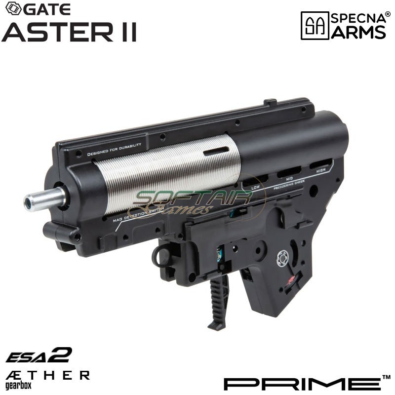 Electric rifle Daniel Defense® RIS III SA-P28 Prime™ Aster II ETU - Brushless Motor GREY Specna Arms® (spe-01-043659)