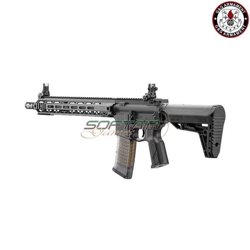Electric rifle TR16 GMS MK2 15" BLACK G&G (gg-gmsmk215)