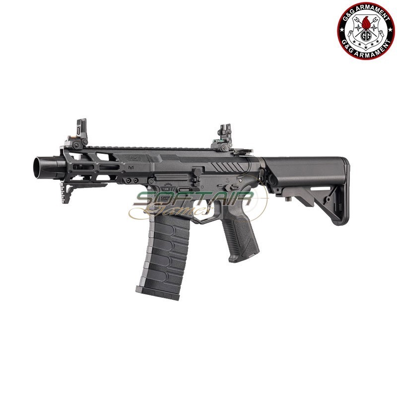 Electric rifle CM16 BATTO PDW BLACK G&G (gg-cm16battopdw)
