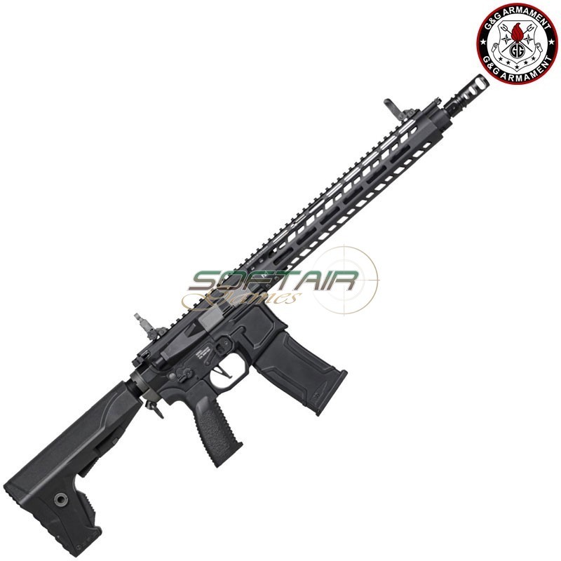 Fucile a gas mgcr 556 12" nero g&g (gg-mgcr556-12)