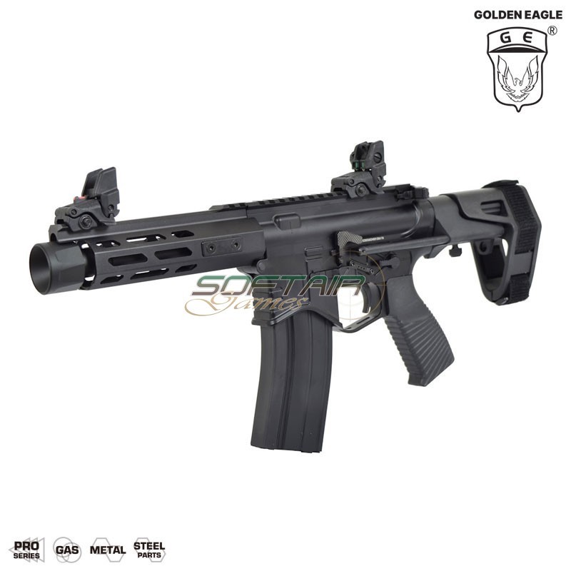 Fucile a GAS M4 6.5" BLACK Golden Eagle (ge-6592m)