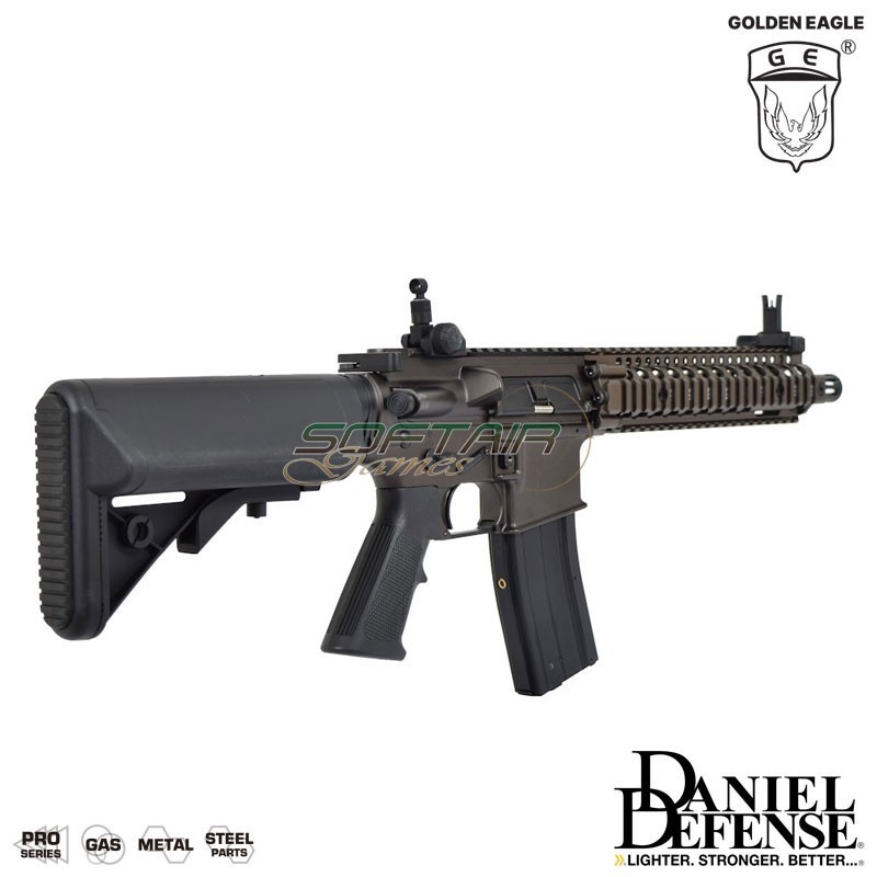 GAS Rifle DANIEL DEFENSE MK18 9.5" BRONZE Golden Eagle (ge-6592mtt)