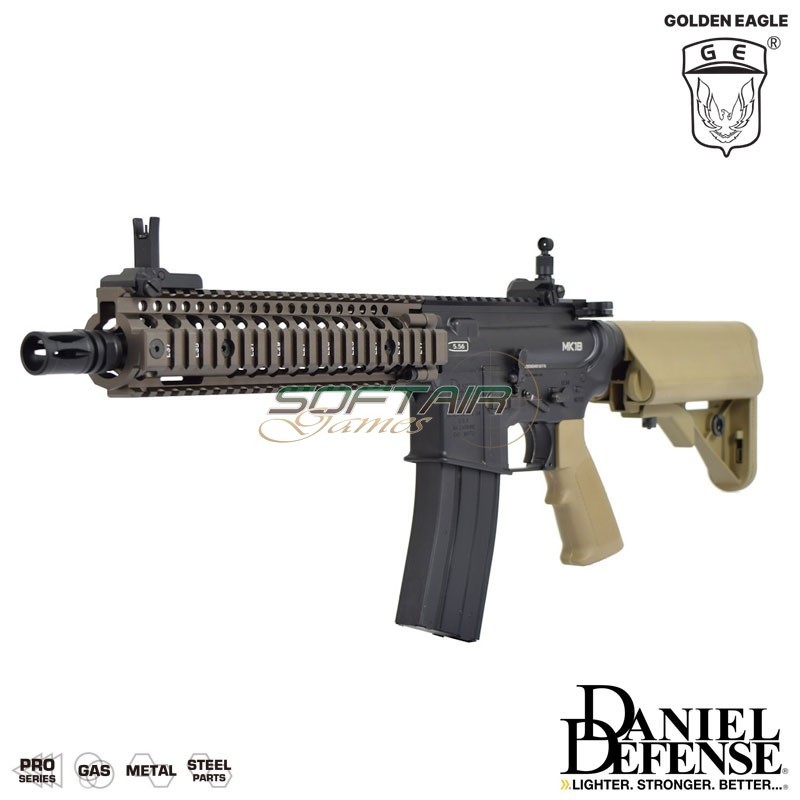 GAS Rifle DANIEL DEFENSE MK18 9.5" TWO-TONE Golden Eagle (ge-6592mt)