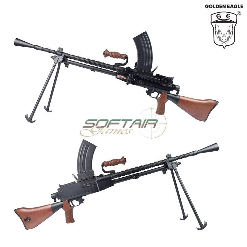 Mitragliatrice elettrica Type 99 REAL WOOD WWII Golden Eagle (ge-6400)