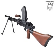 Mitragliatrice elettrica Type 99 REAL WOOD WWII Golden Eagle (ge-6400)