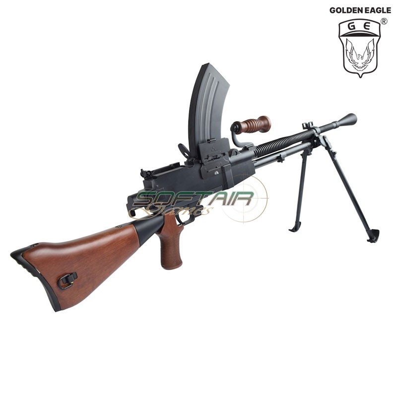 Mitragliatrice elettrica Type 99 REAL WOOD WWII Golden Eagle (ge-6400)