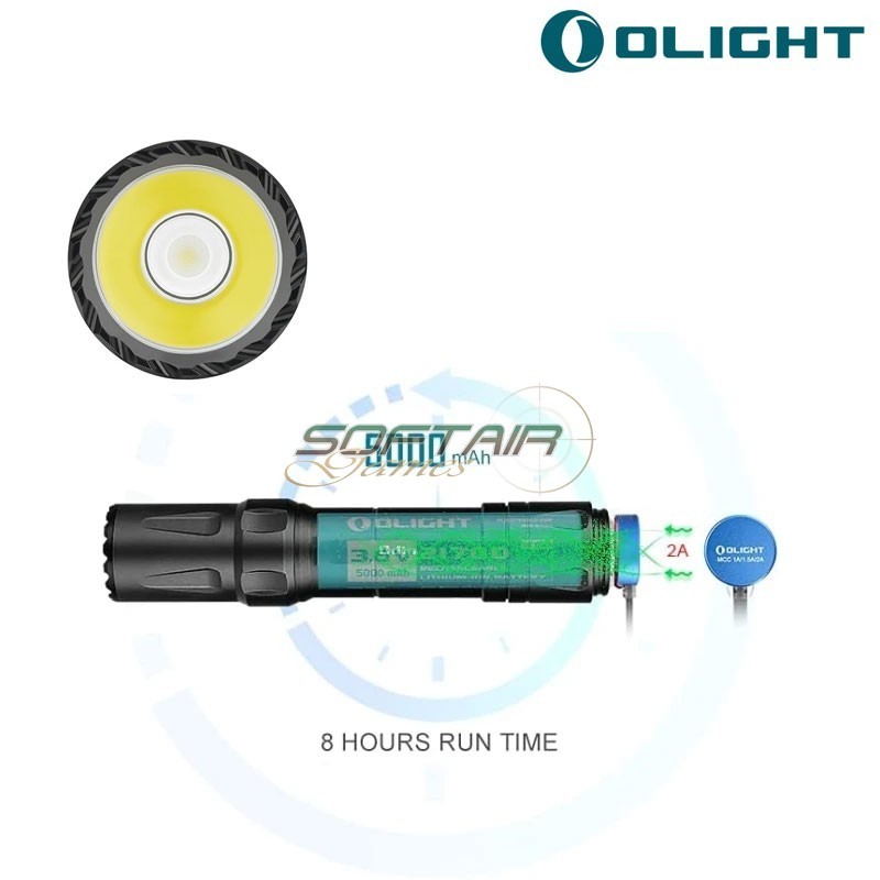 Flashlight ODIN 2000 lumen BLACK Olight (ol-008-bk)