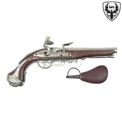 GAS Pistol Flintlock "George Washington" SILVER HFC (HG 501SN)