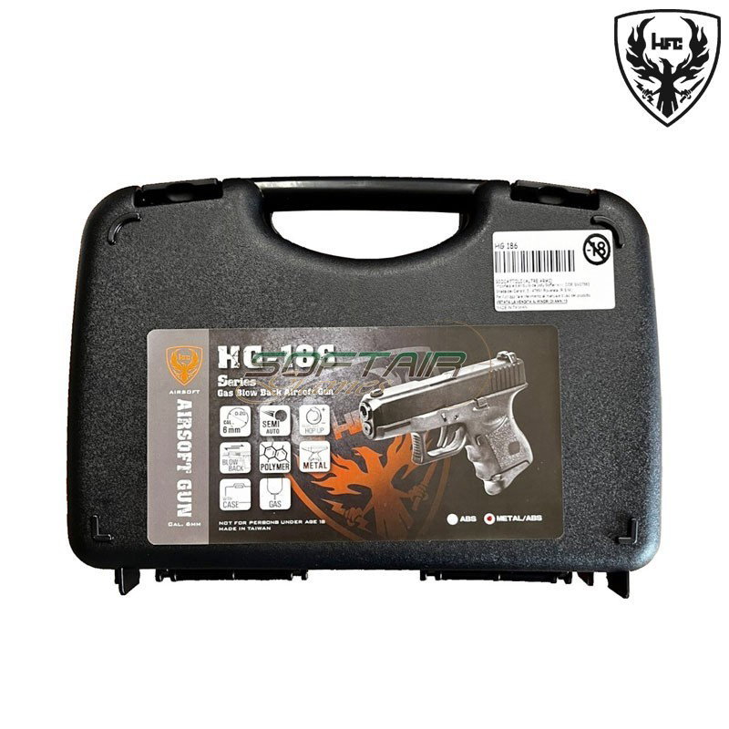 GAS Pistol Blowback G42 BLACK HFC (HG 186)