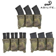 Tasca tripla PINCER PLACARD™ MULTI-CALIBER RANGER GREEN Agilite (8038.1rng1sz)